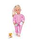  image of our-generation-all-in-one-funzies-pyjama-outfit-set