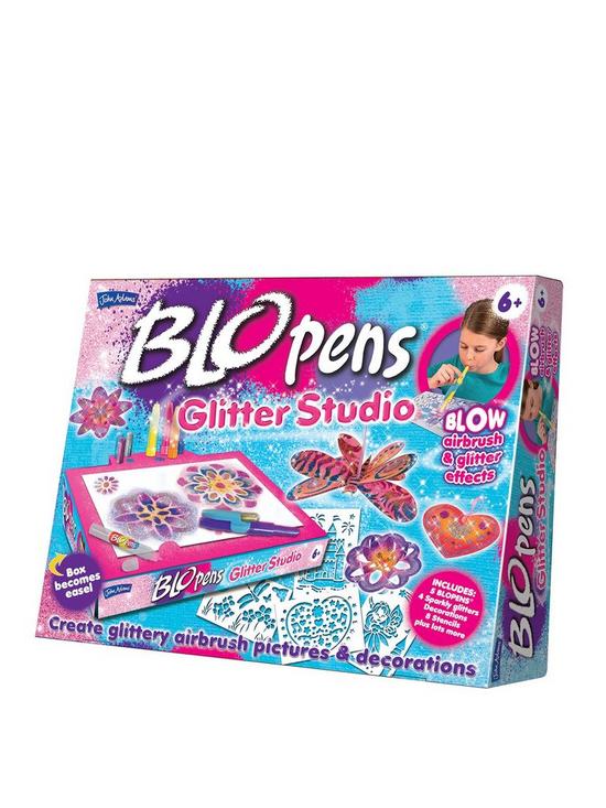 front image of john-adams-blo-pens-glitter-studio