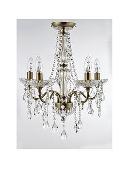 Luxe Collection Luxe Collection Alessandra Flush 5-Light Chandelier Picture