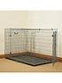  image of rosewood-2-door-dog-and-puppy-home-large-91-x-62-x-69cm