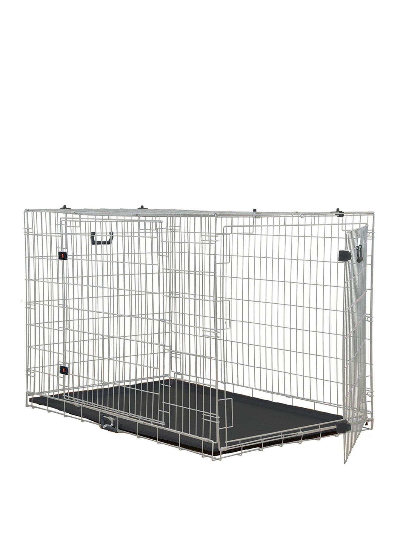  image of rosewood-2-door-dog-and-puppy-home-large-91-x-62-x-69cm