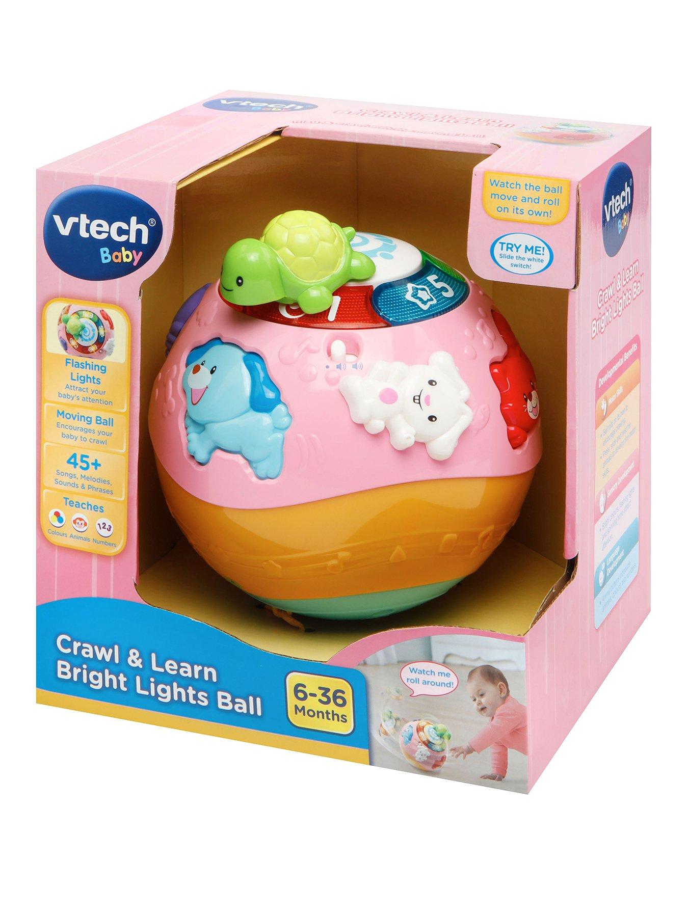 vtech baby crawl and learn lights ball