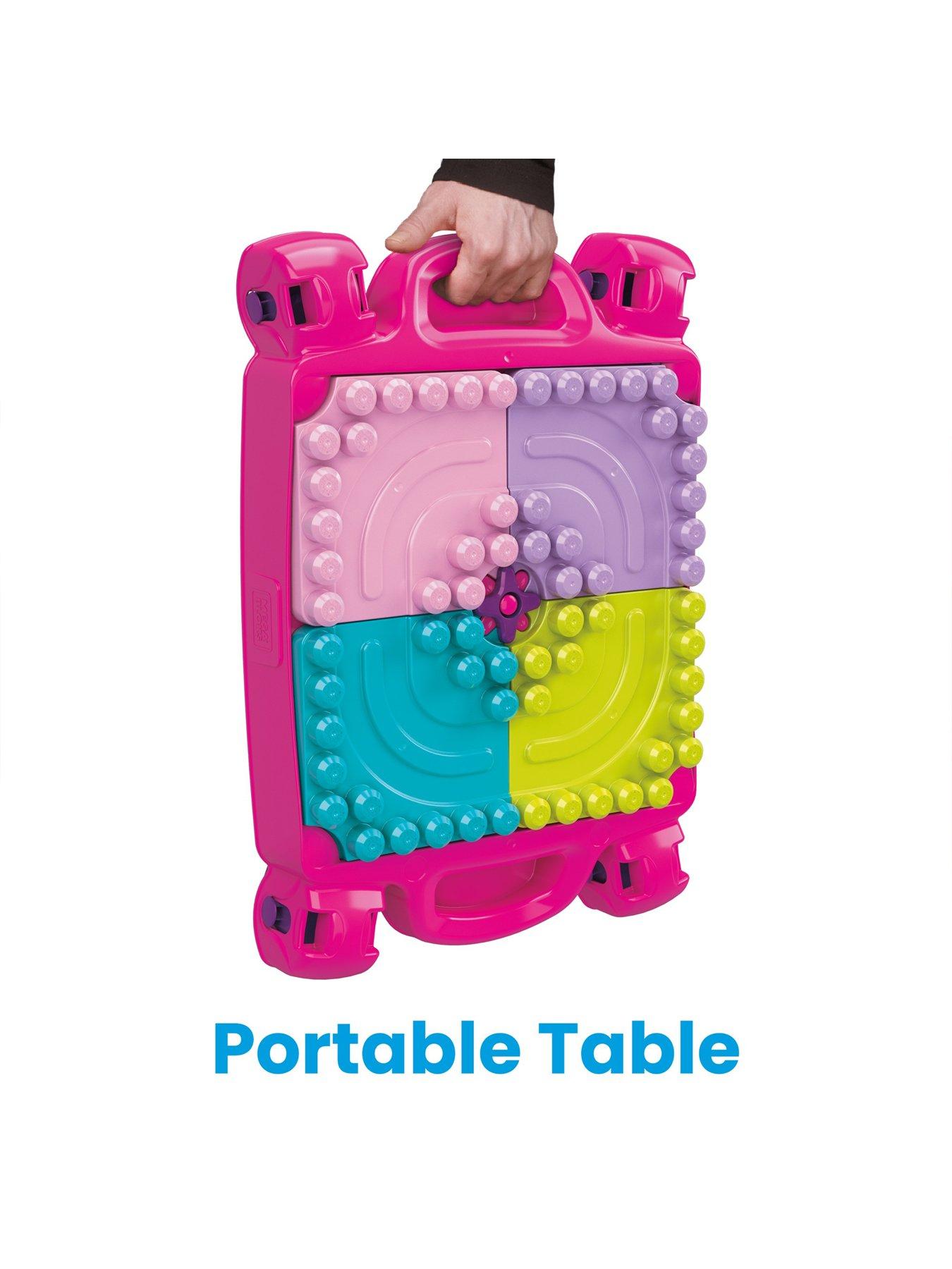 Mega Bloks Storage MEGA BLOKS Build N' Learn Table Blocks For