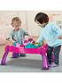  image of mega-bloks-first-builders-pink-build-n-learn-table-and-construction-bricks