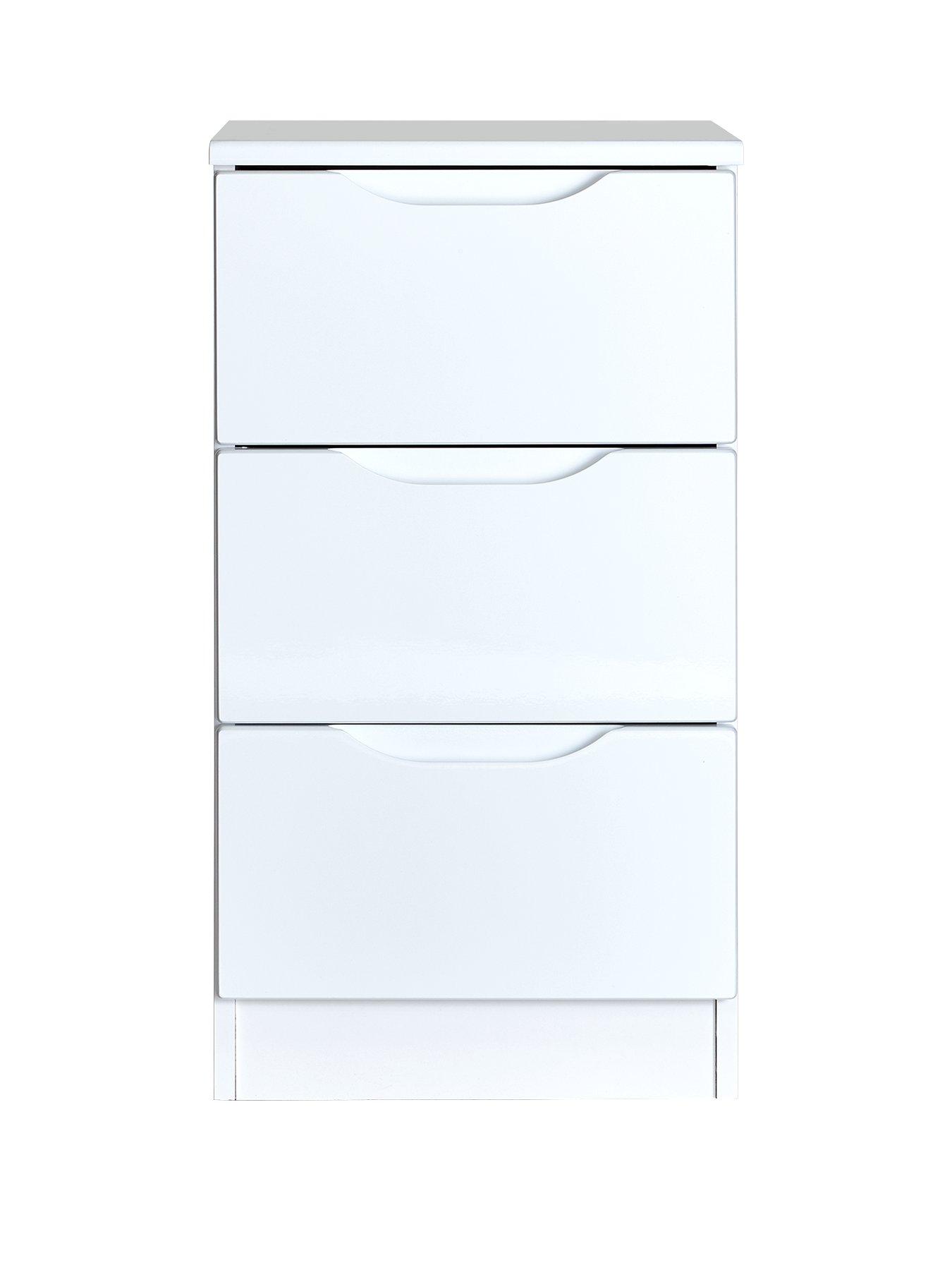 front image of one-call-monaconbspready-assembled-high-gloss-3-drawer-bedside--nbspexpress-delivery-available