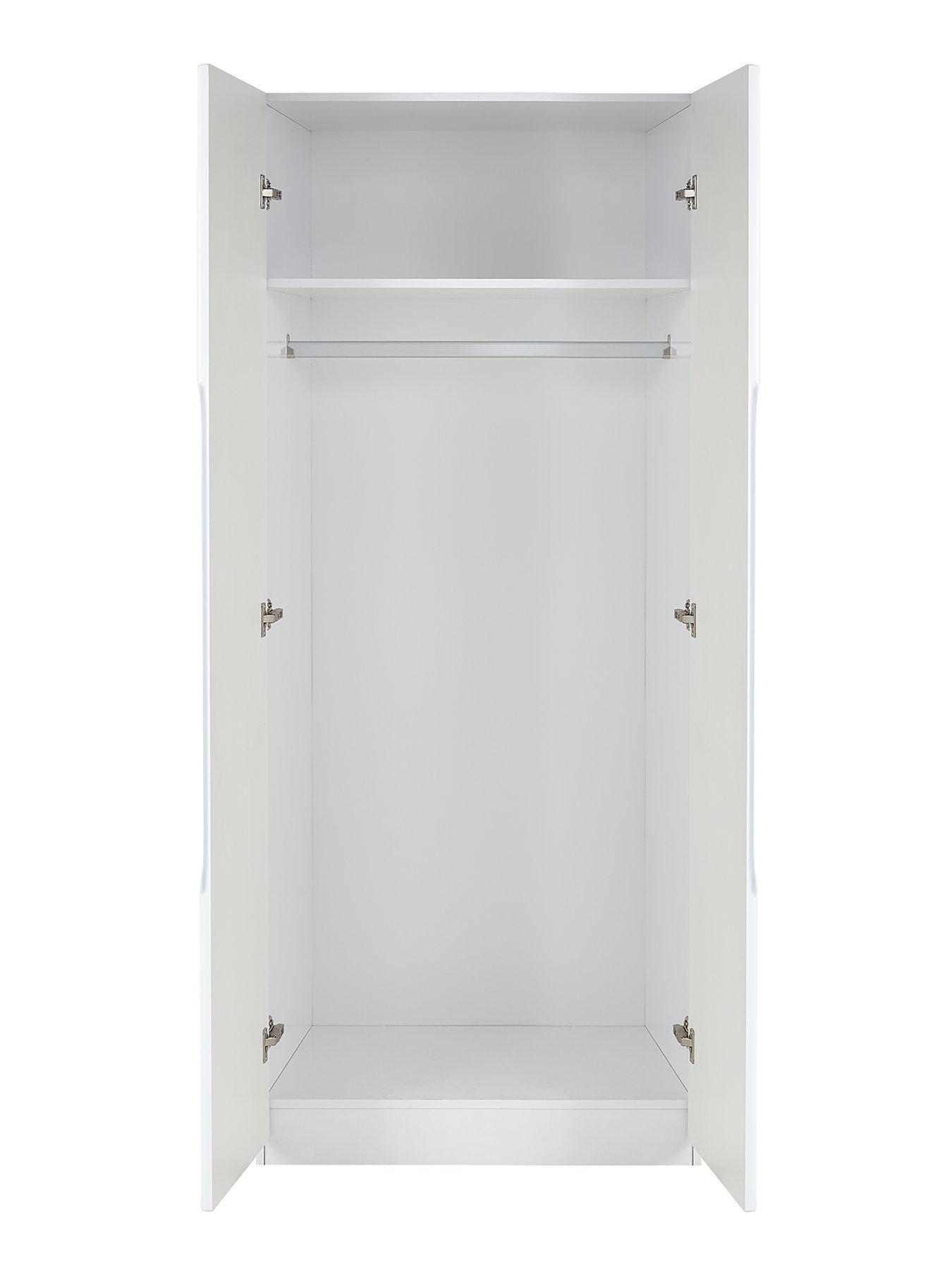outfit image of one-call-monaco-ready-assembled-highnbspglossnbsp2-door-wardrobenbsp--express-delivery-available