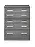  image of camberleynbspgraduated-5-drawer-chest