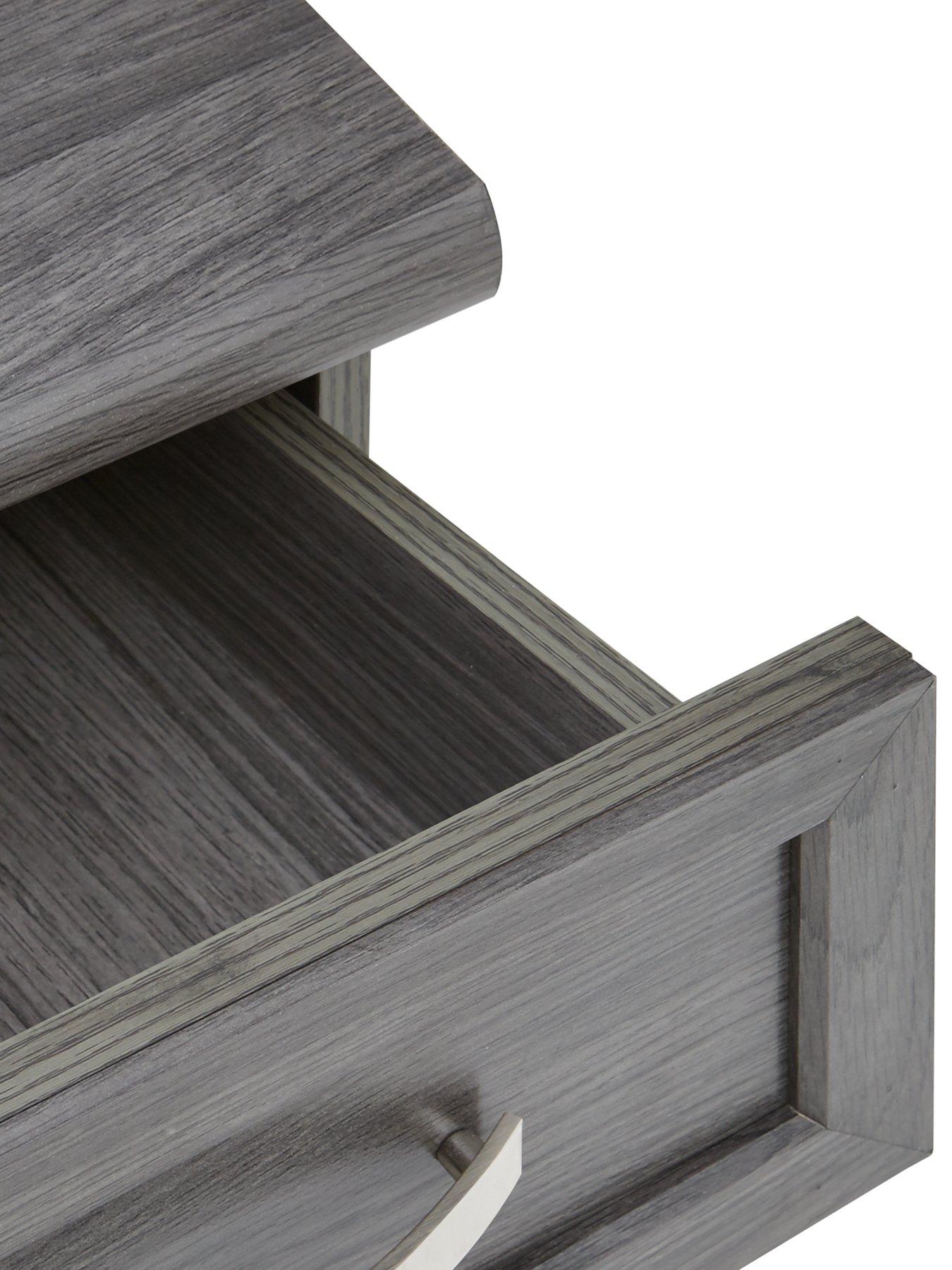 Image 4 of 6 of The Very Collection Camberley 3 Drawer Graduated Bedside Chest