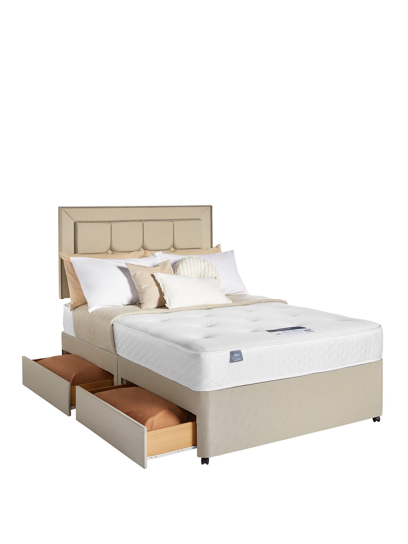 stillFront image of silentnight-miracoil-ortho-mattress-extra-firm-express-delivery-available