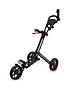  image of eze-glide-smart-fold-trolley-with-wheel-cover-umbrella-holder-black