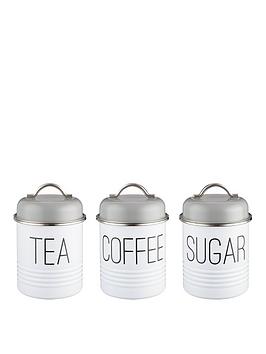 Typhoon Tea, Coffee and Sugar Canisters | littlewoods.com