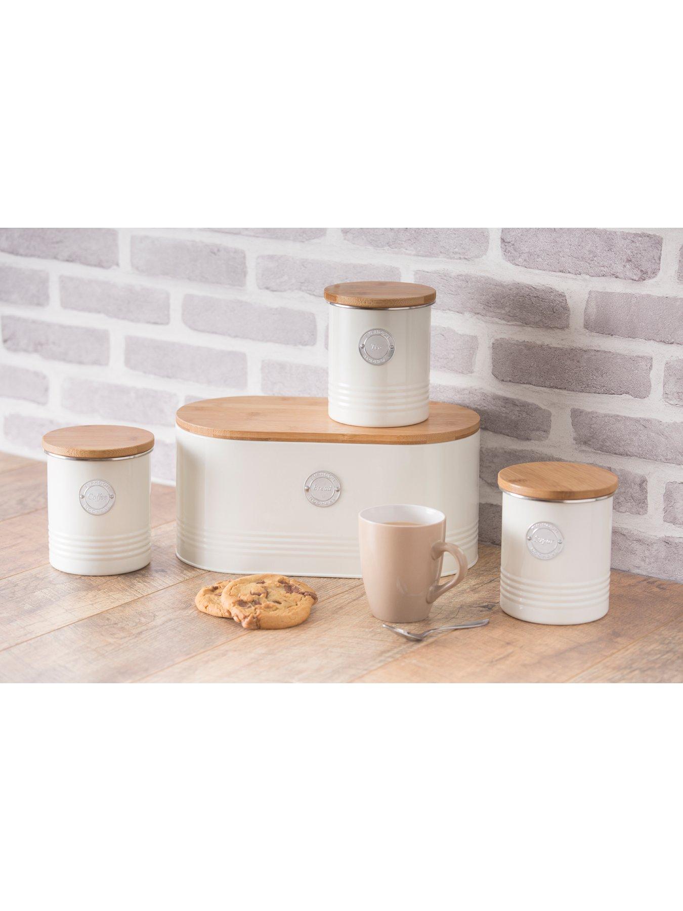 stillFront image of typhoon-living-tea-coffee-and-sugar-storage-canisters-cream