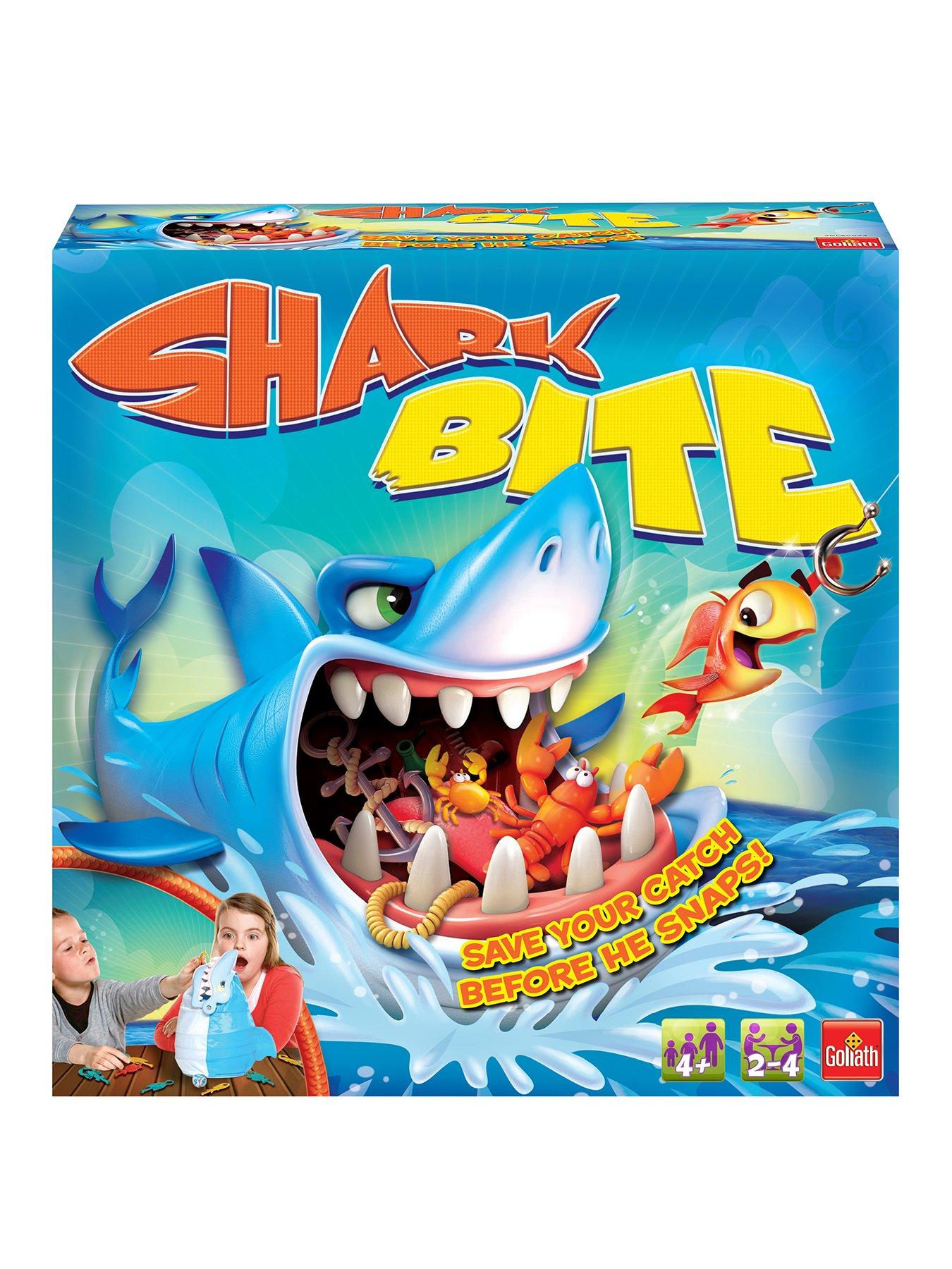 Image 1 of 5 of Goliath Shark Bite - Fast Snapping Fishing Family Game