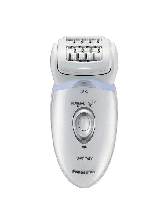 front image of panasonic-wet-and-dry-4-in-1-epilator-es-ed53-w511