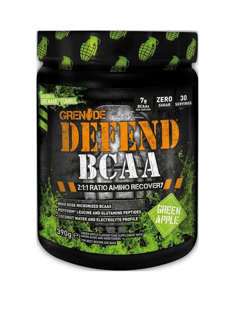 grenade-defend-bcaareg-green-apple-390-grams-30-servings