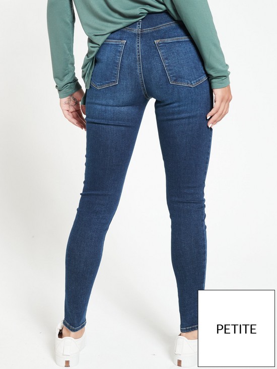 stillFront image of everyday-short-florence-high-rise-skinny-jeans-indigo