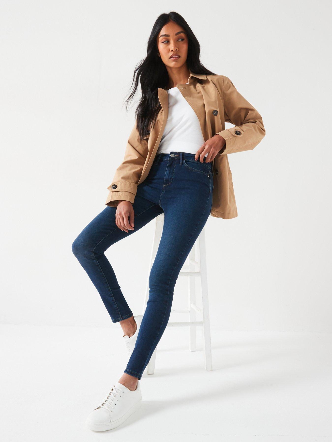 Image 5 of 5 of Everyday Tall Florence High Rise Skinny Jeans&nbsp;&nbsp;- Indigo