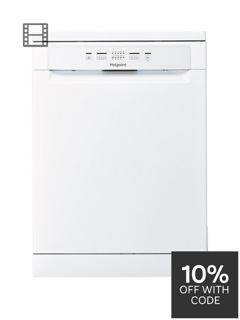 hotpoint-hfc2b19ukn-13-place-full-size-dishwasher-with-quick-wash-white