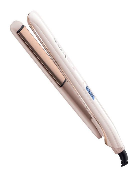 front image of remington-proluxe-hair-straightener-s9100