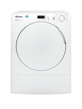Candy   Smart Csv9Lf 9Kg Load Vented Sensor Tumble Dryer With Smart Touch - White