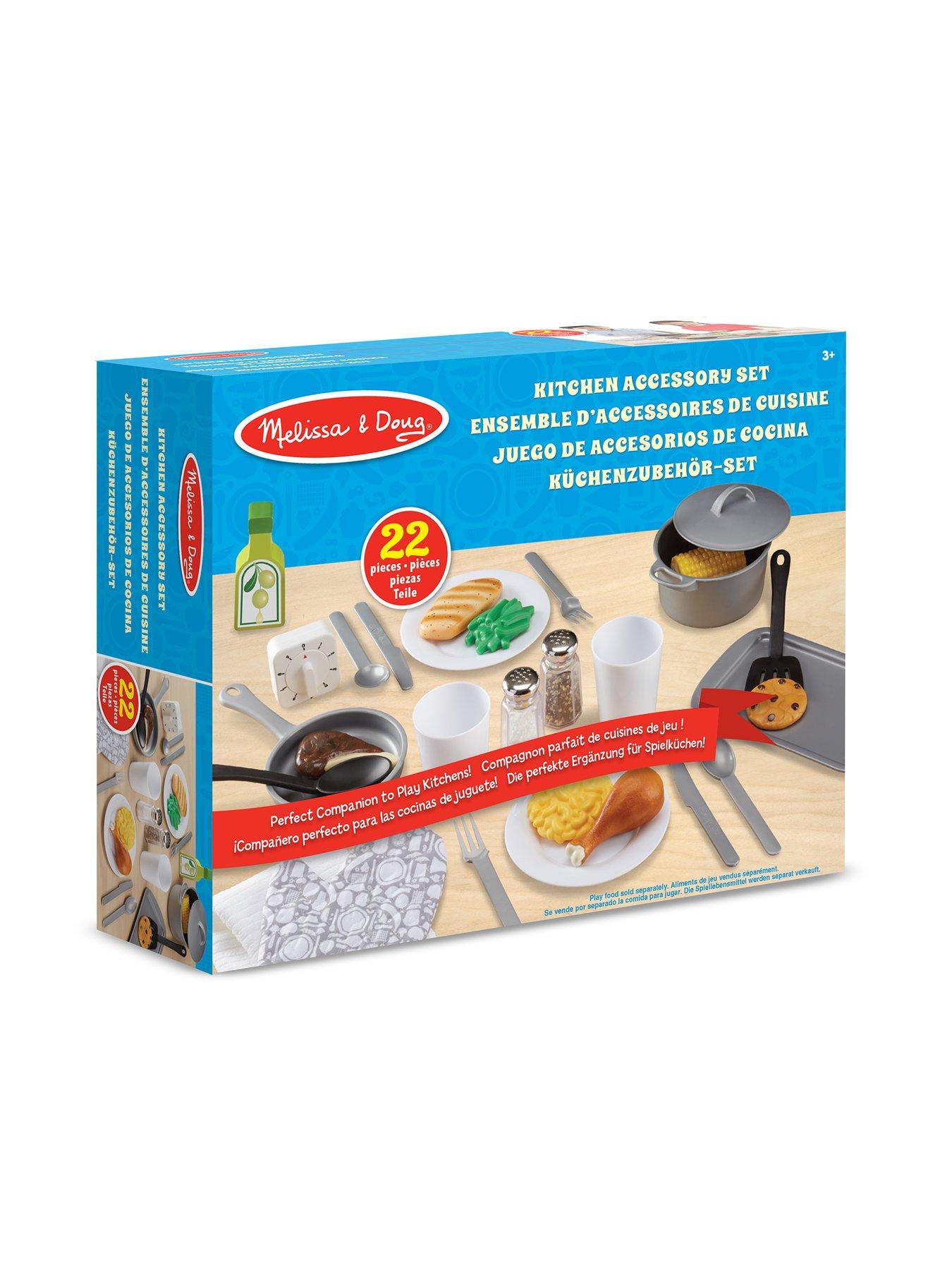 melissa and doug kitchen pots and pans set