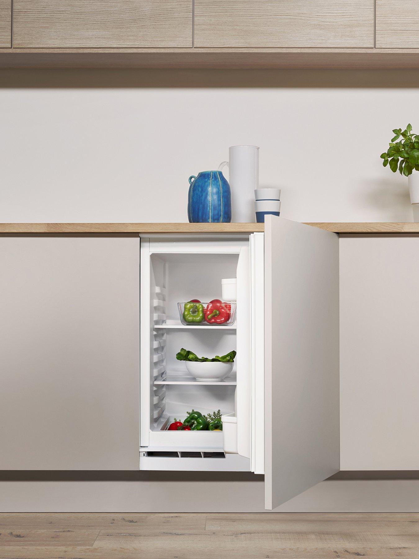 Indesit ILA1UK1 60cm BuiltIn Under Counter Fridge White