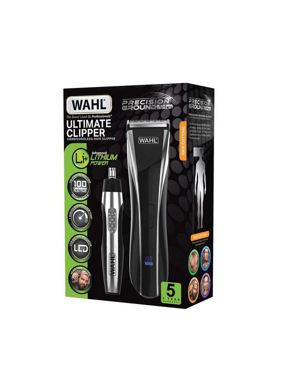 stillFront image of wahl-lithium-ultimate-clipper-kit-cordcordless
