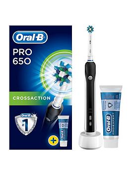 Oral-B   Oral B Pro650 Black + Paste
