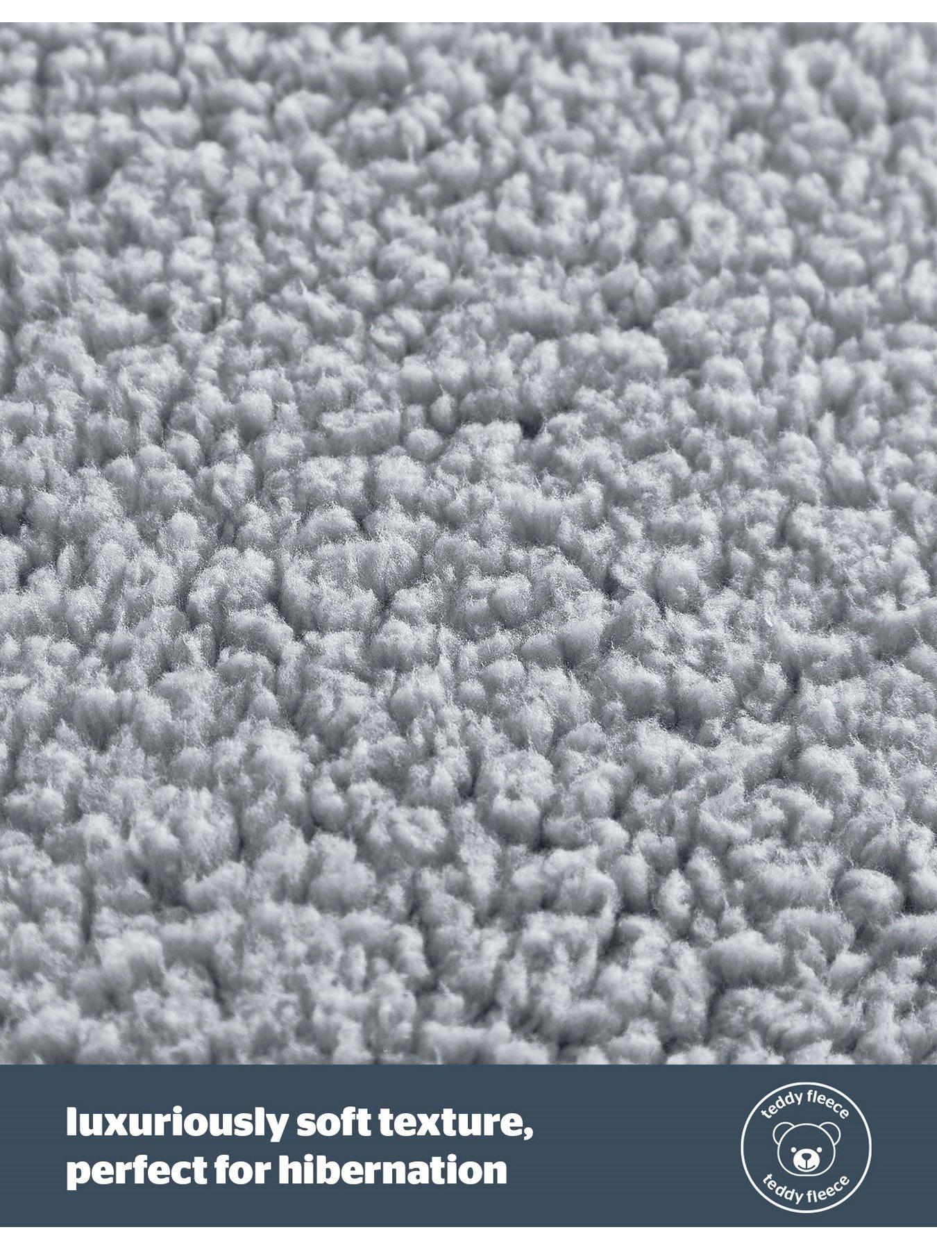 Image 3 of 7 of Silentnight Teddy Bear Fleece Fitted Sheet