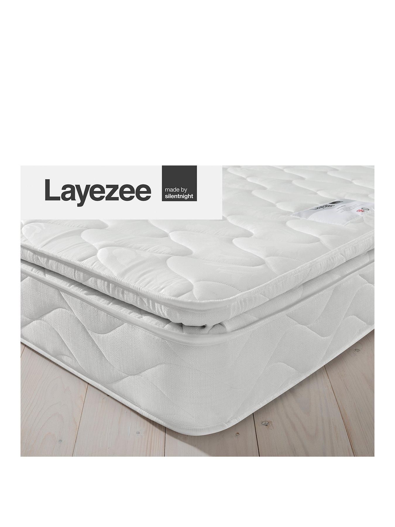 Layezee Fenner Bonnel Spring Pillowtop Mattress Littlewoods Com