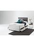  image of silentnight-celine-eco-sprung-divan-bed-with-storage-options-headboard-not-included