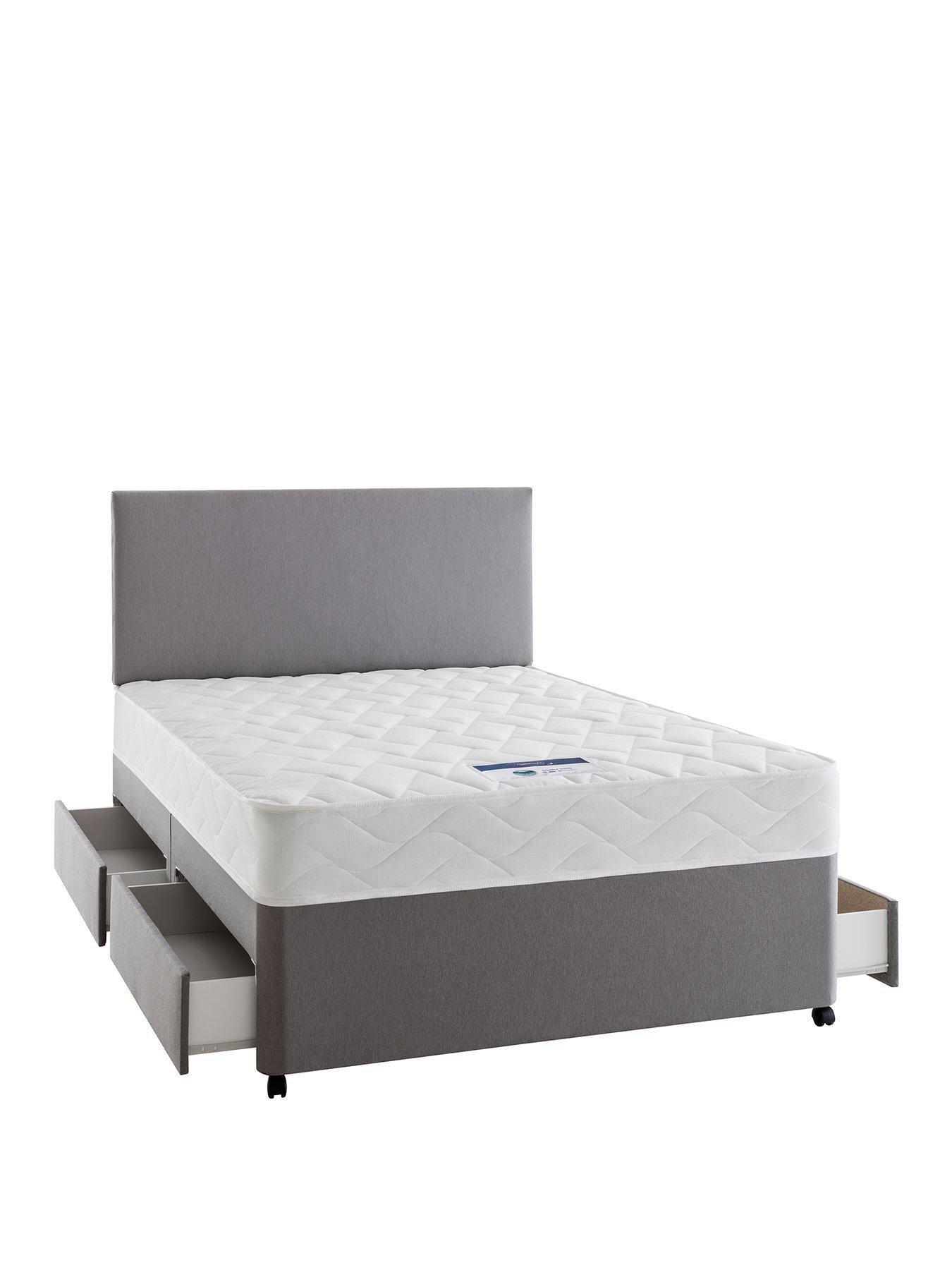 Silentnight Miracoil 3 Memory Small Double 2 Drw Divan