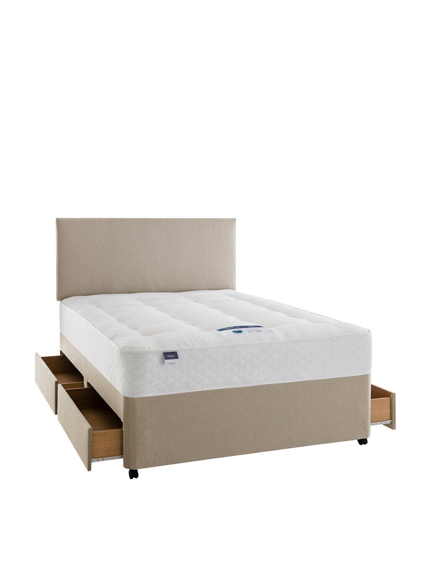 Silentnight Miracoil 3 Pippa Ortho Divan Bed with Storage Options