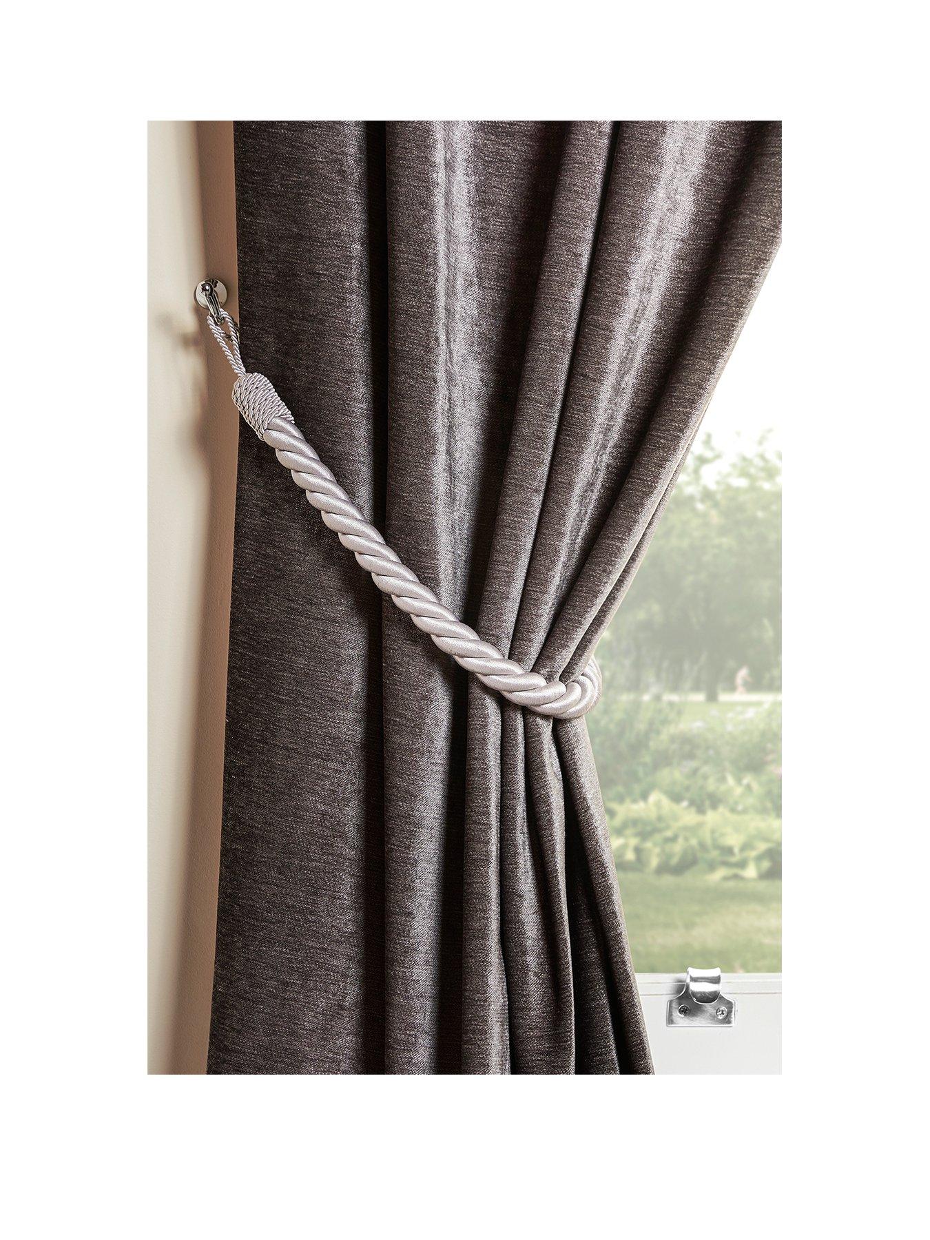 Pair Of Rope Tiebacks Littlewoods Com