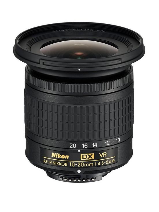front image of nikon-af-p-dx-nikkor-10-20mm-f45-56g-vr-zoom-lens