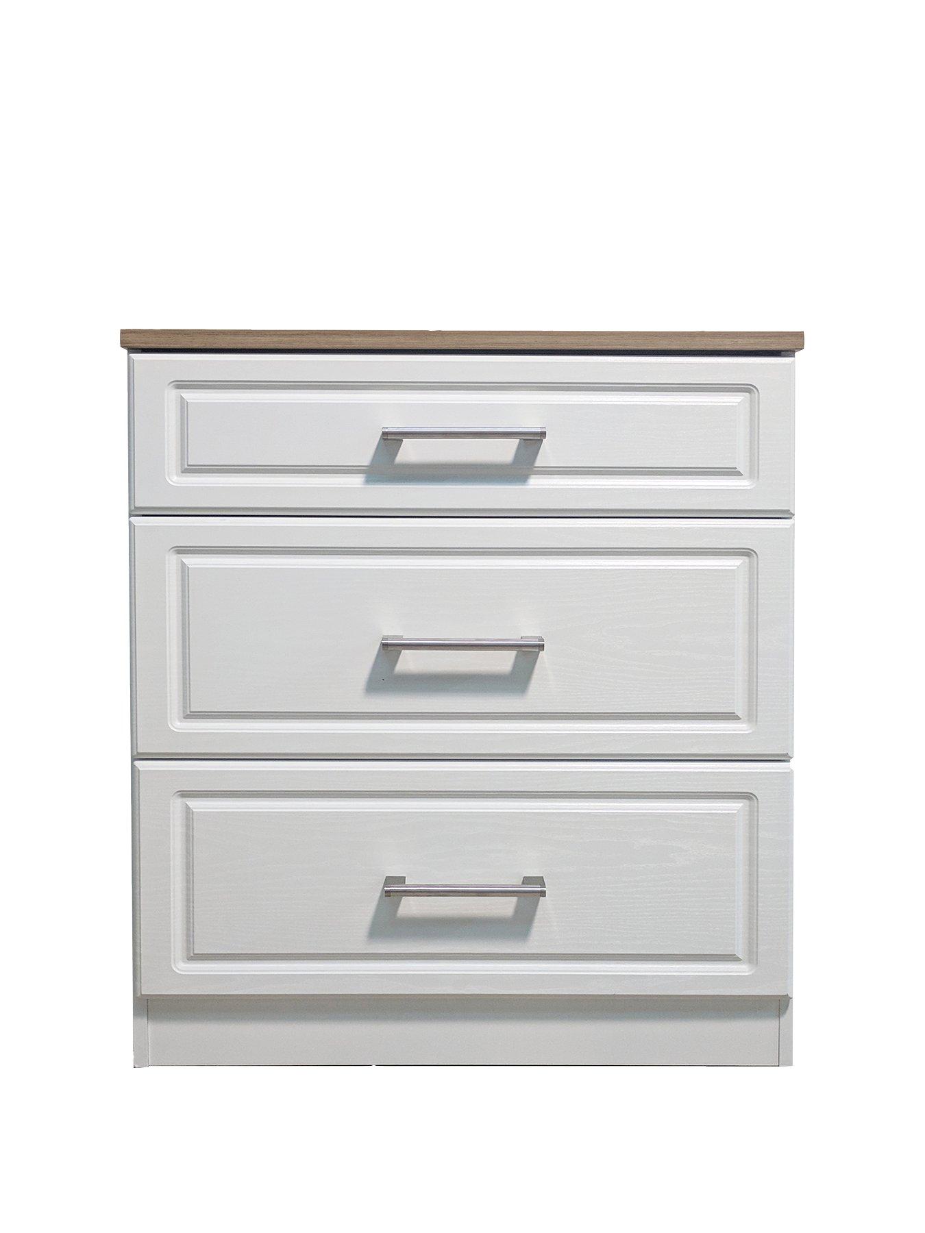 Swift Regent Ready Assembled 3 Drawer Chest Littlewoods Com