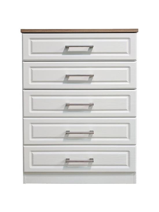 front image of swift-regent-ready-assembled-5-drawer-chest
