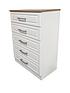  image of swift-regent-ready-assembled-5-drawer-chest