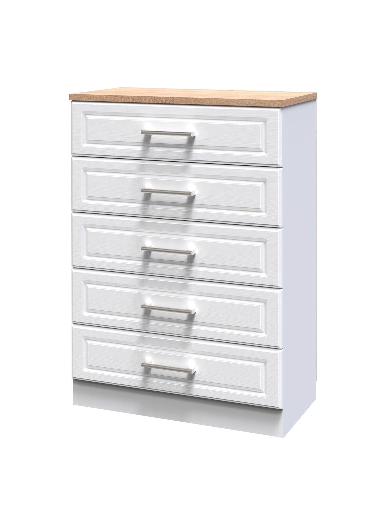 Image 2 of 4 of SWIFT Regent Ready Assembled 5 Drawer Chest&nbsp;- FSC&reg; Certified