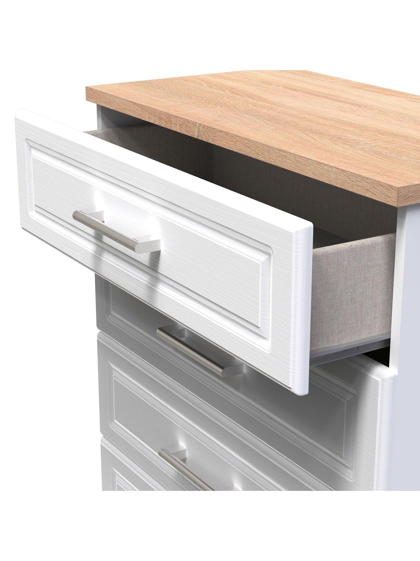 Image 4 of 4 of SWIFT Regent Ready Assembled 5 Drawer Chest&nbsp;- FSC&reg; Certified