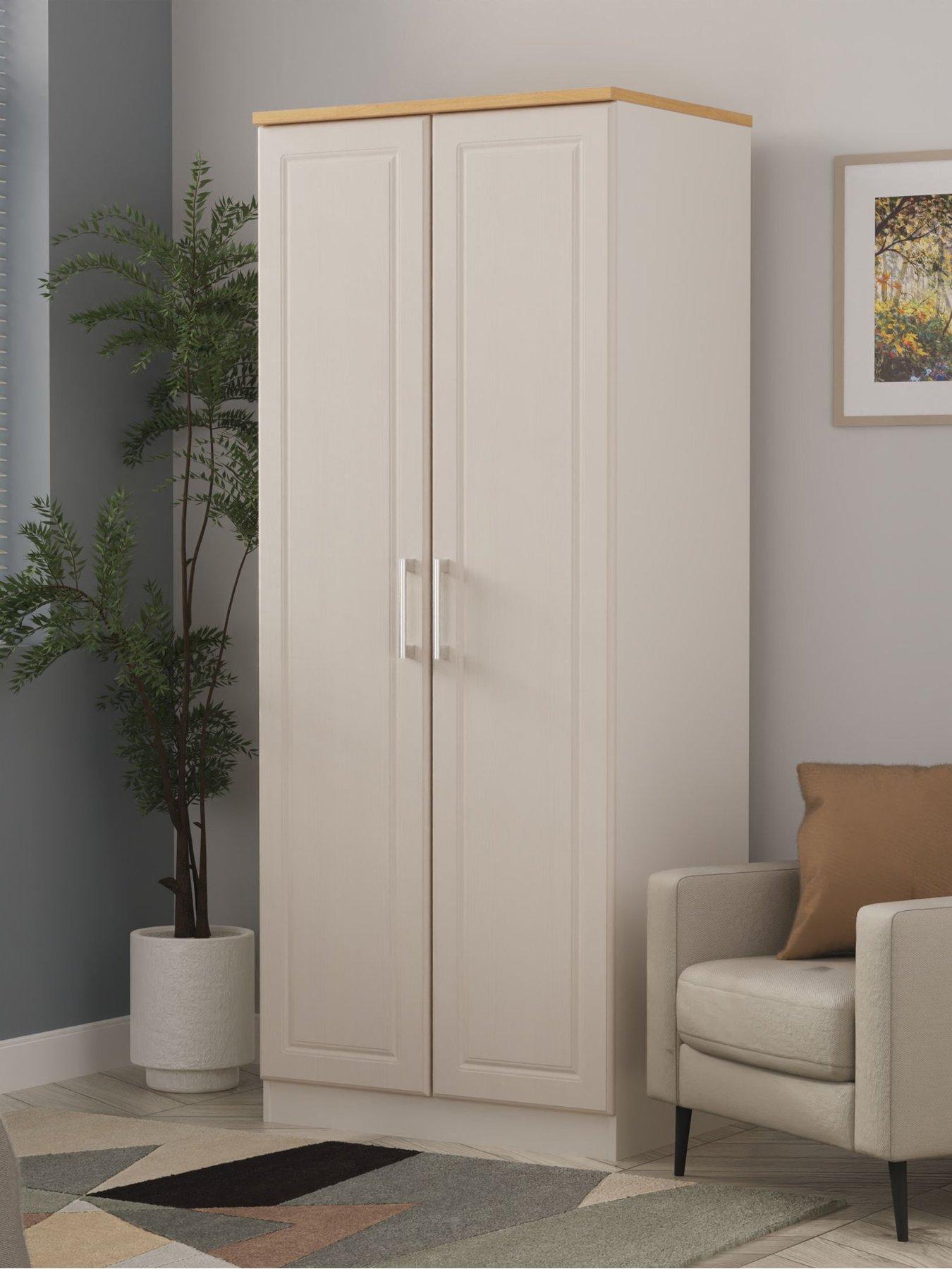 SWIFT Regent Ready Assembled 2 Door Wardrobe - FSC® Certified