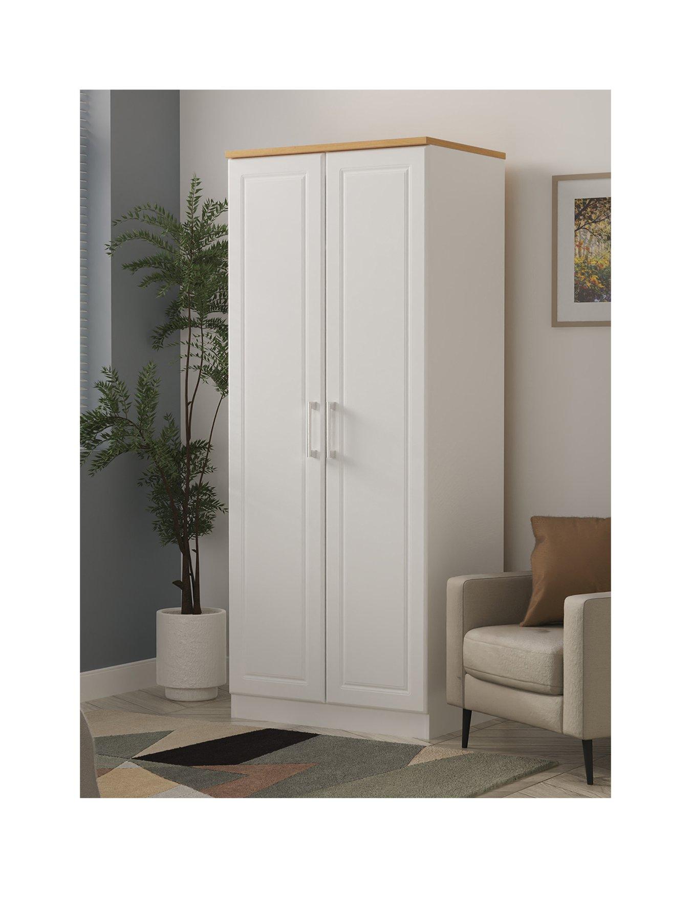SWIFT Regent Ready Assembled 2 Door Wardrobe - FSC® Certified