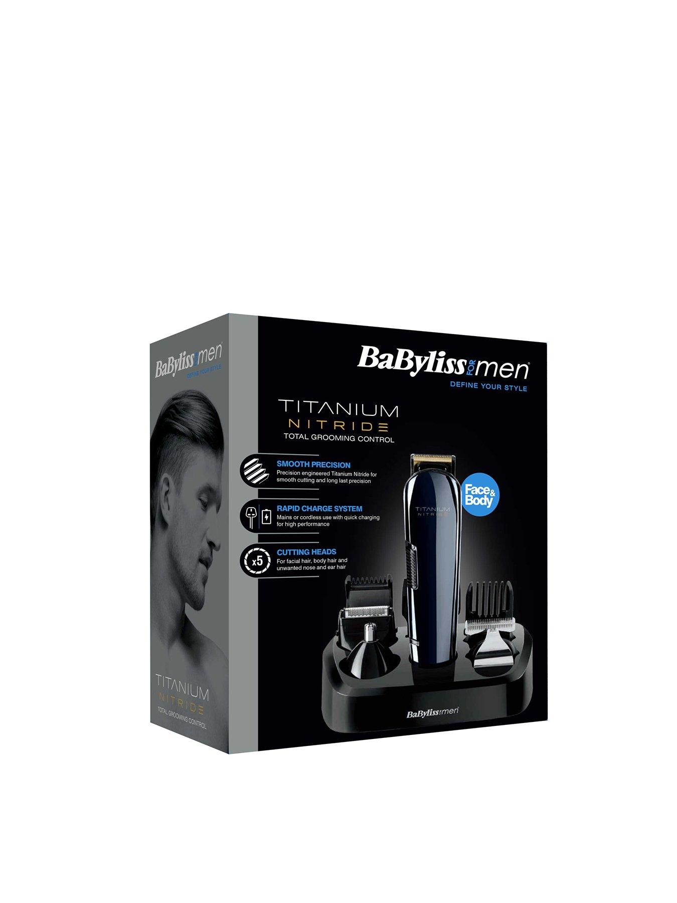 babyliss men titanium nitride