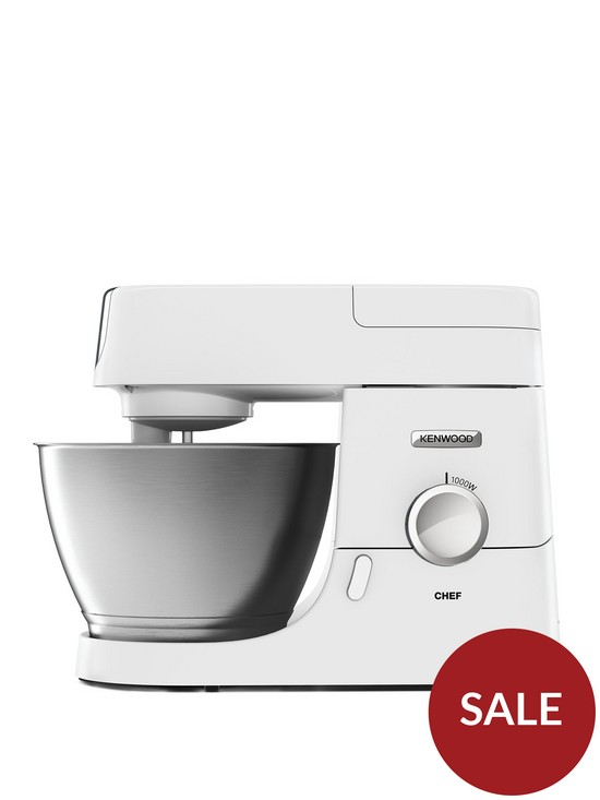front image of kenwood-chef-stand-mixer-kvc3100w