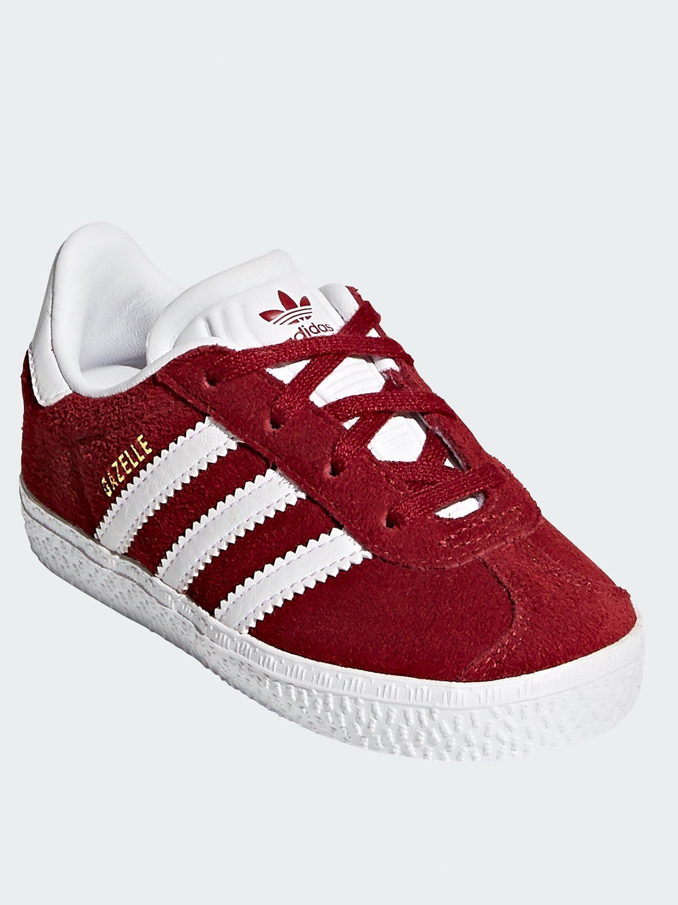 red adidas infant trainers