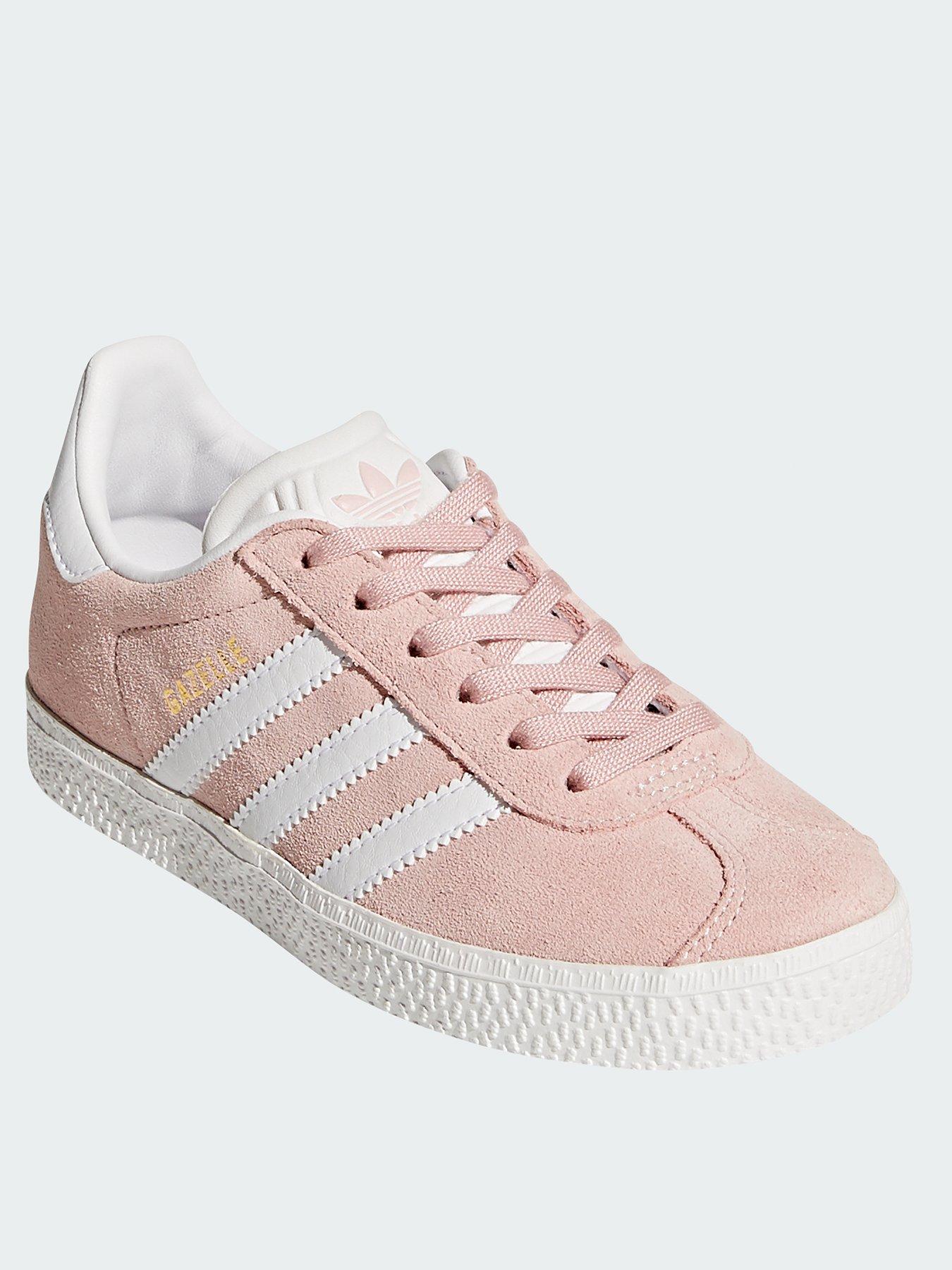 adidas baby pink trainers