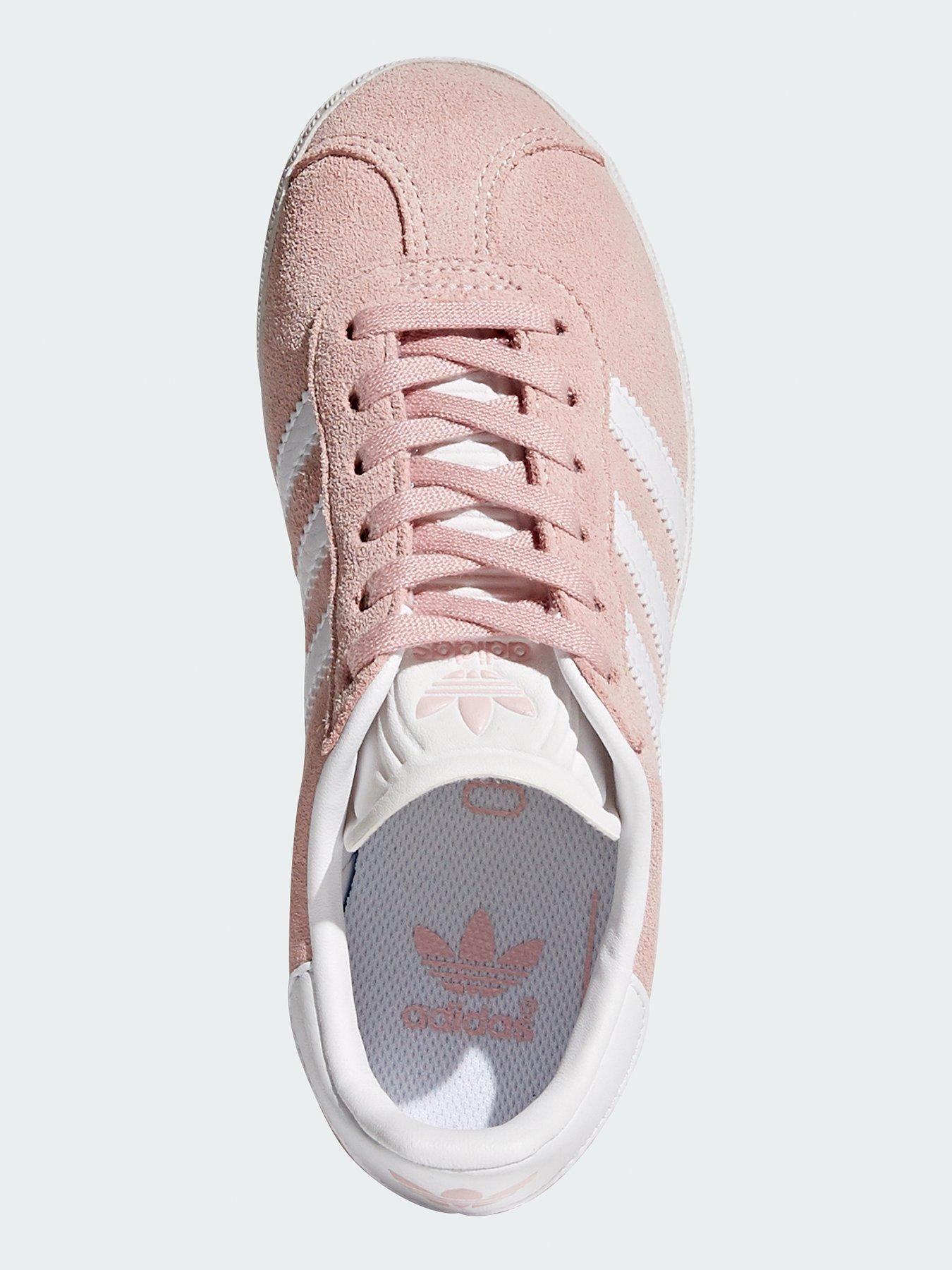 Girls pink hot sale adidas gazelle