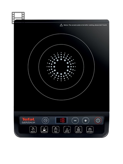 tefal-ih201840-everyday-induction-hob-ceramic-coated-cooking-plate-black