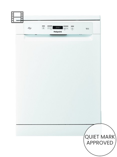 hotpoint-hfc3c32fwuknbsp14-place-full-size-dishwasher-with-quick-wash-and-3d-zone-wash-white