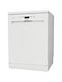  image of hotpoint-hfc3c32fwuknbsp14-place-full-size-dishwasher-with-quick-wash-and-3d-zone-wash-white
